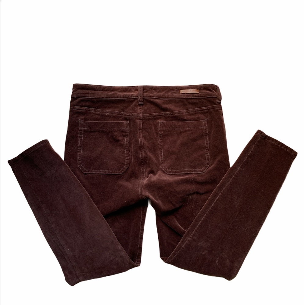 Pilcro High Rise Skinny‎ Brown Cord Pant - Picture 3 of 6